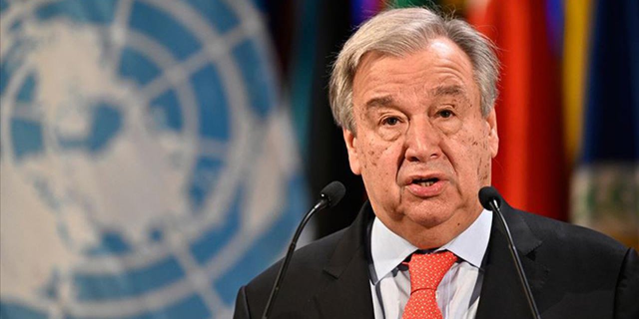 Katil İsrail, Guterres'in ülkeye girişini yasakladı