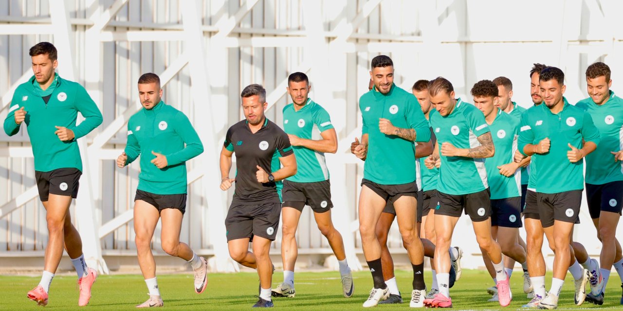 Konyaspor'da Beşiktaş maçının hazırlığı başladı