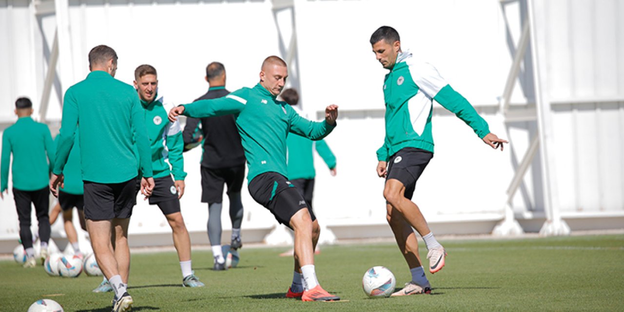 Konyaspor'da Gaziantep FK maçının hazırlıkları başlıyor