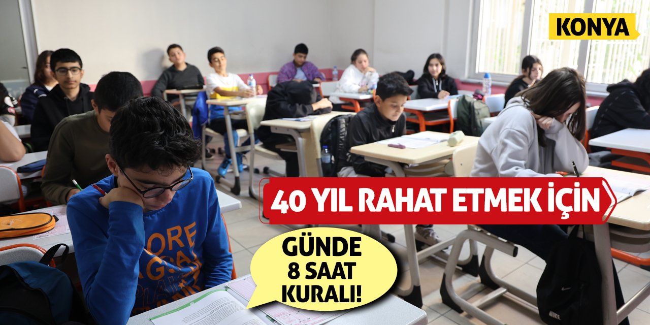 40 Yıl Rahat Etmek İçin Günde 8 Saat Kuralı!