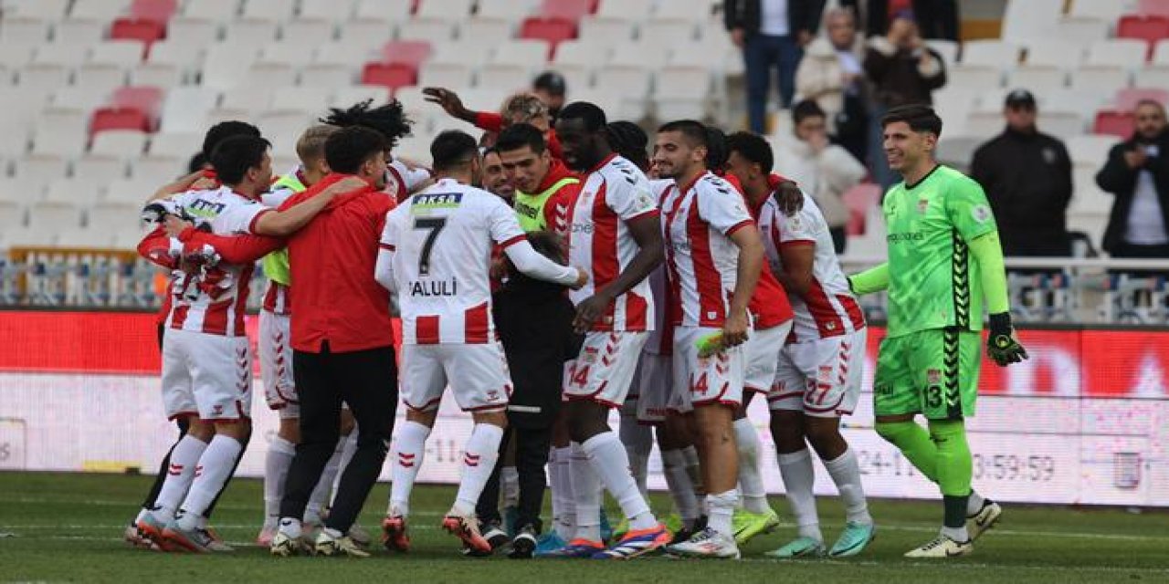 Sivasspor çıkışta