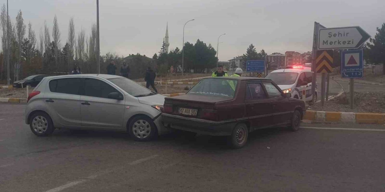 Seydişehir’de trafik kazası: 2 yaralı