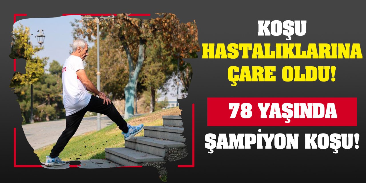 Koşu Hastalıklarına Çare Oldu! 78 Yaşında Şampiyon Koşu!