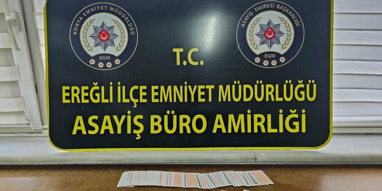 Konya’da kumar operasyonu: 218 bin lira ceza