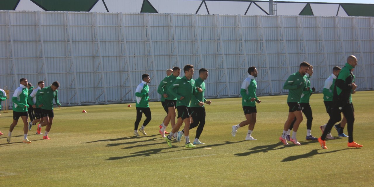 Konyaspor'da Hatayspor mesaisi devam edecek