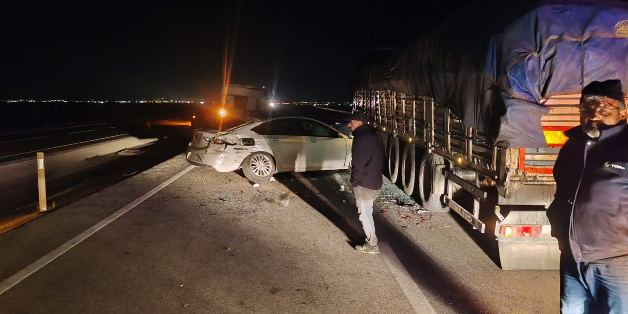 Konya’da 5 aracın karıştığı zincirleme trafik kazası: 3 yaralı