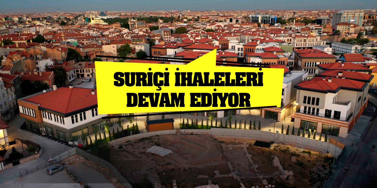 Suriçi İhaleleri Devam Ediyor