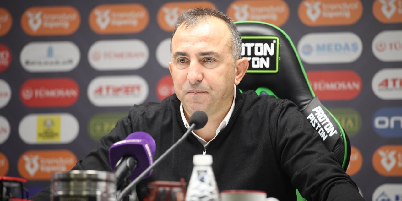 Konyaspor'da Recep Uçar'dan bitiricilik ve oyunu tutamama üzerine açıklama