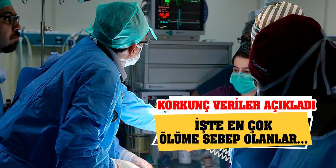 Korkunç veriler açıkladı! İşte en çok ölüme sebep olanlar...