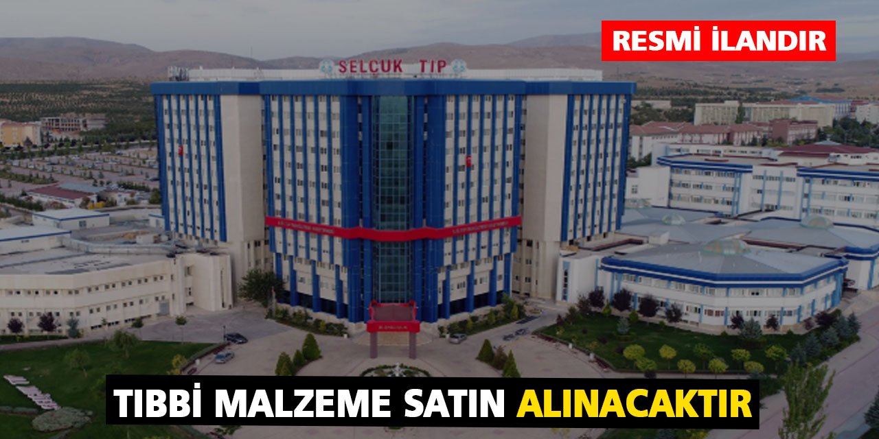 Tıbbi Malzeme Satın Alınacak