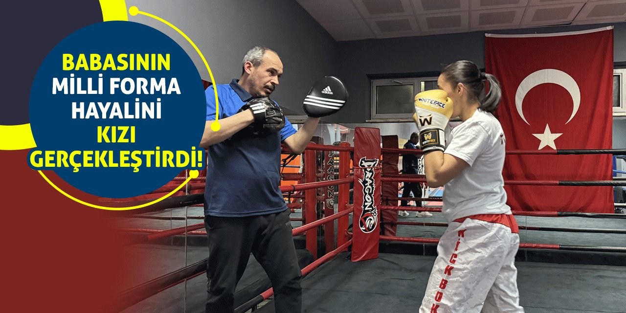 Babasının Milli Forma Hayalini Kızı Gerçekleştirdi!