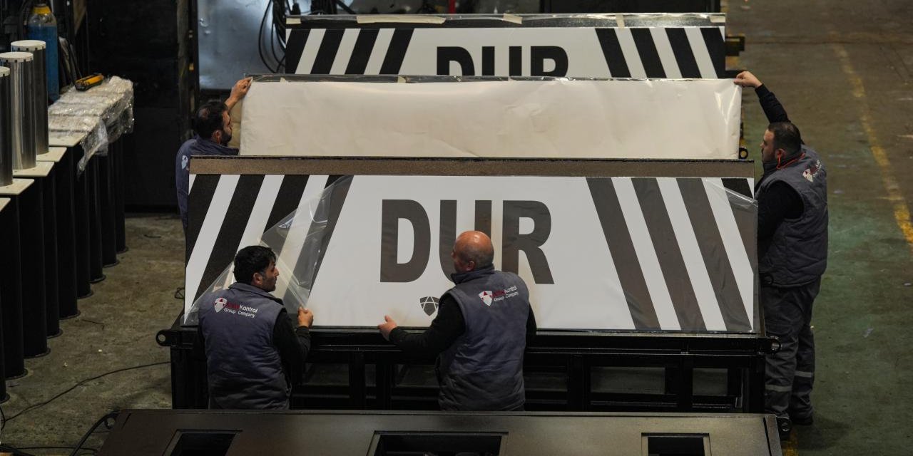 Yerli ve milli üretim güvenlik bariyerleri 76 ülkeye ihraç ediliyor