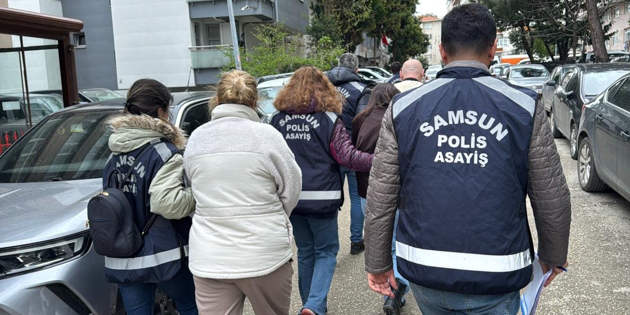 Samsun merkezli 18 ilde change operasyonu: 50 gözaltı