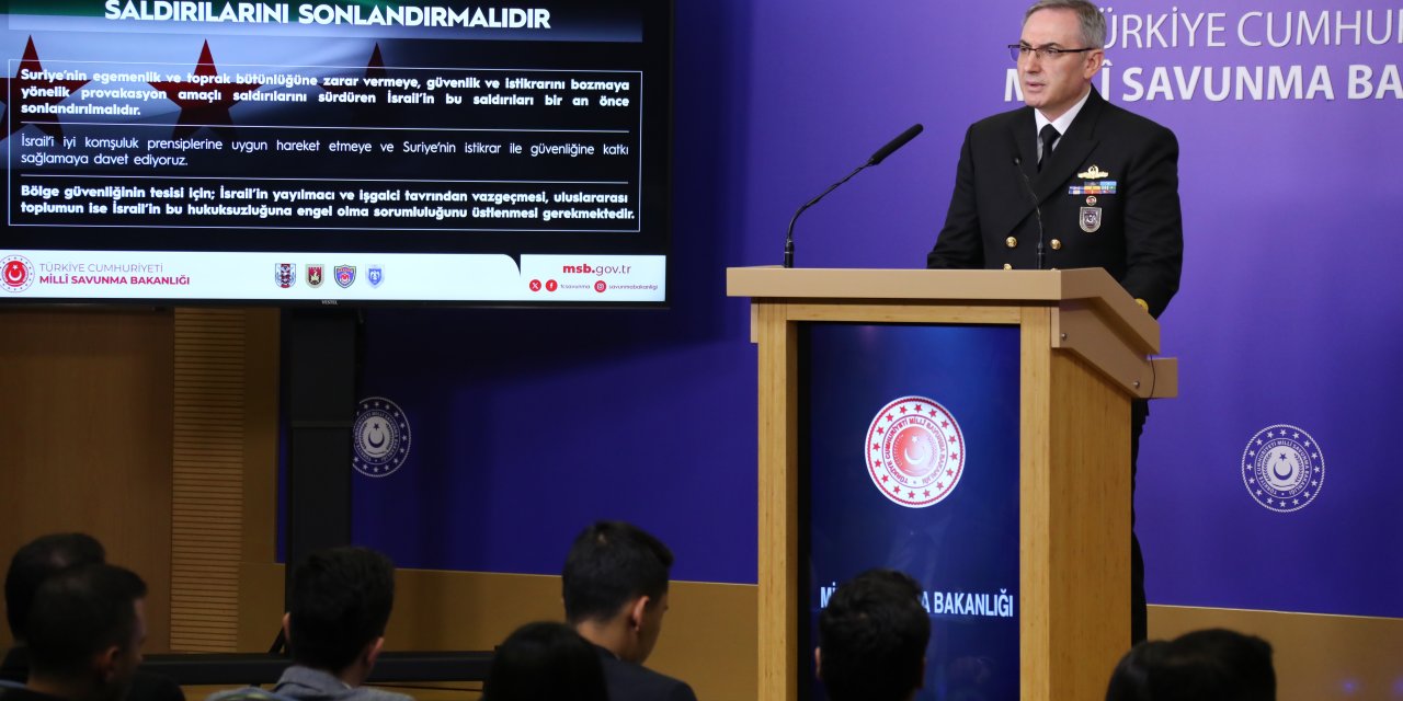 MSB: Suriye'de çatışmasızlık için İsrail ile teknik görüşme yapılmıştır