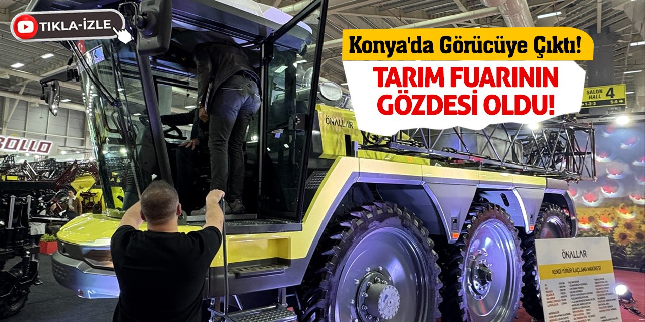 Konya'da Görücüye Çıktı! Tarım Fuarının Gözdesi Oldu!