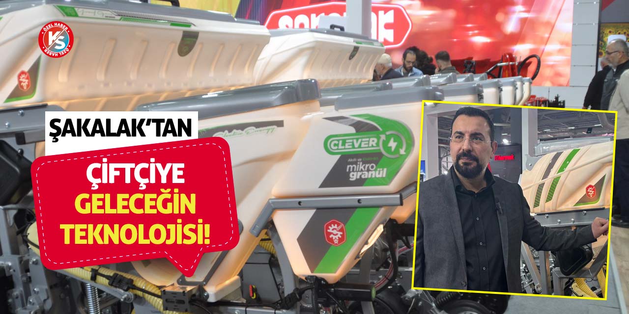 Şakalak’tan Çiftçiye Geleceğin Teknolojisi!