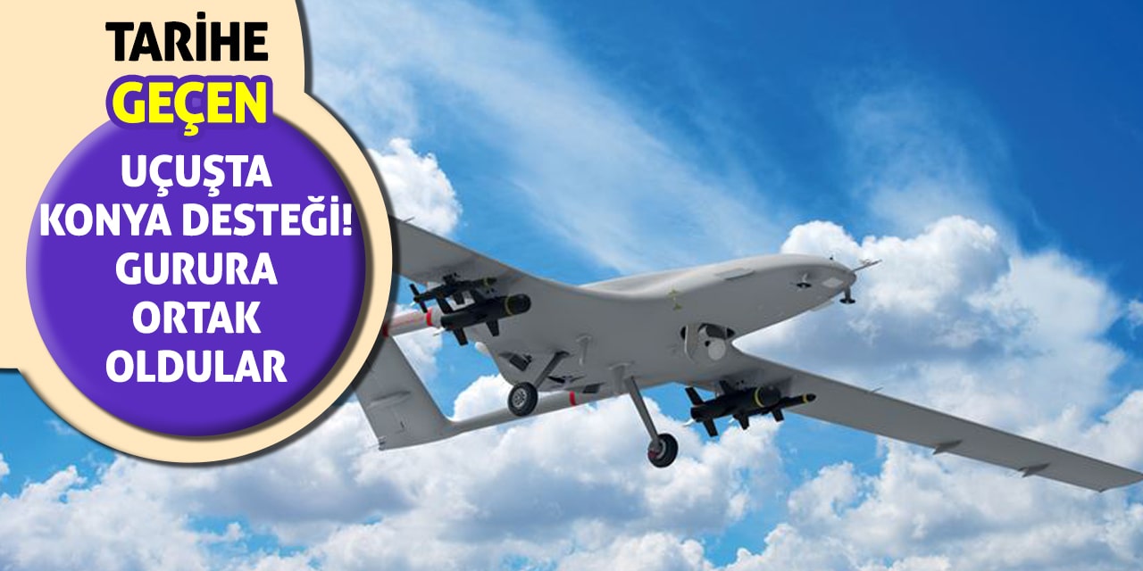 Tarihe Geçen Uçuşta Konya Desteği! Gurura Ortak Oldular