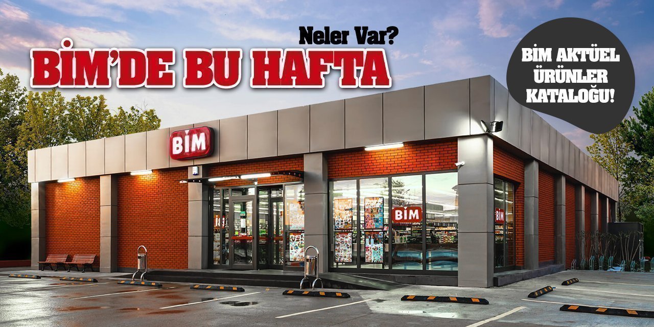 BİM'de bu hafta neler var? BİM aktüel 22 Nisan 2025 kataloğu