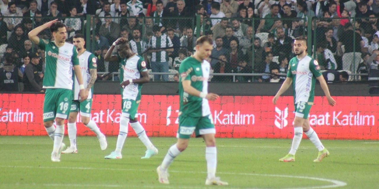 Konyaspor evinde dağıldı! Kupada hüsran! 5-1