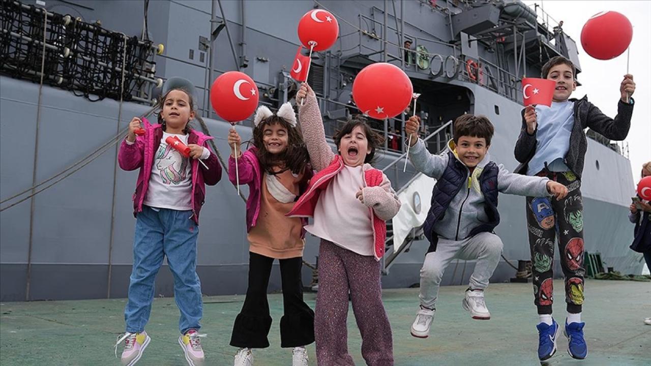 MSB, 23 Nisan'da 23 gemiyi ziyarete açacak