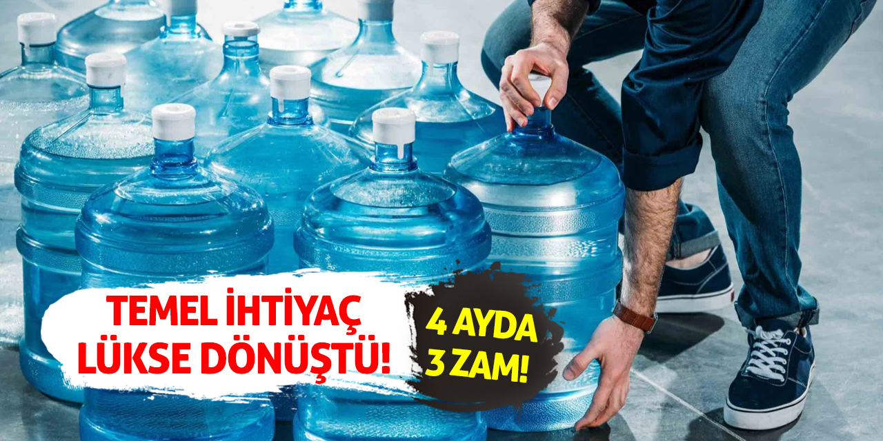 Temel İhtiyaç Lükse Dönüştü! 4 Ayda 3 Zam!