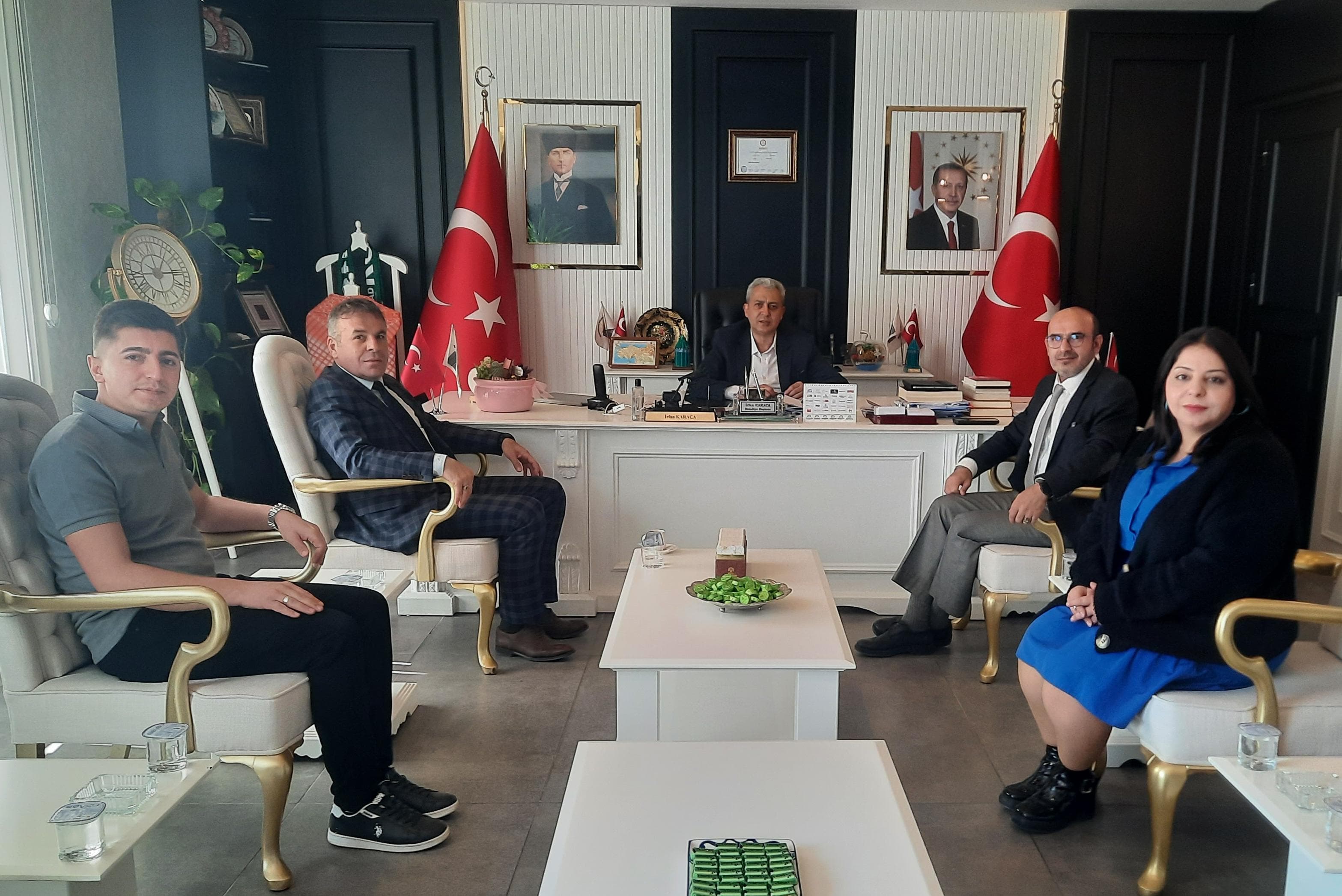 Konya SMMM Başkan Adayı Mehmet Eskici’den Kadınhanı Belediyesine Ziyaret!