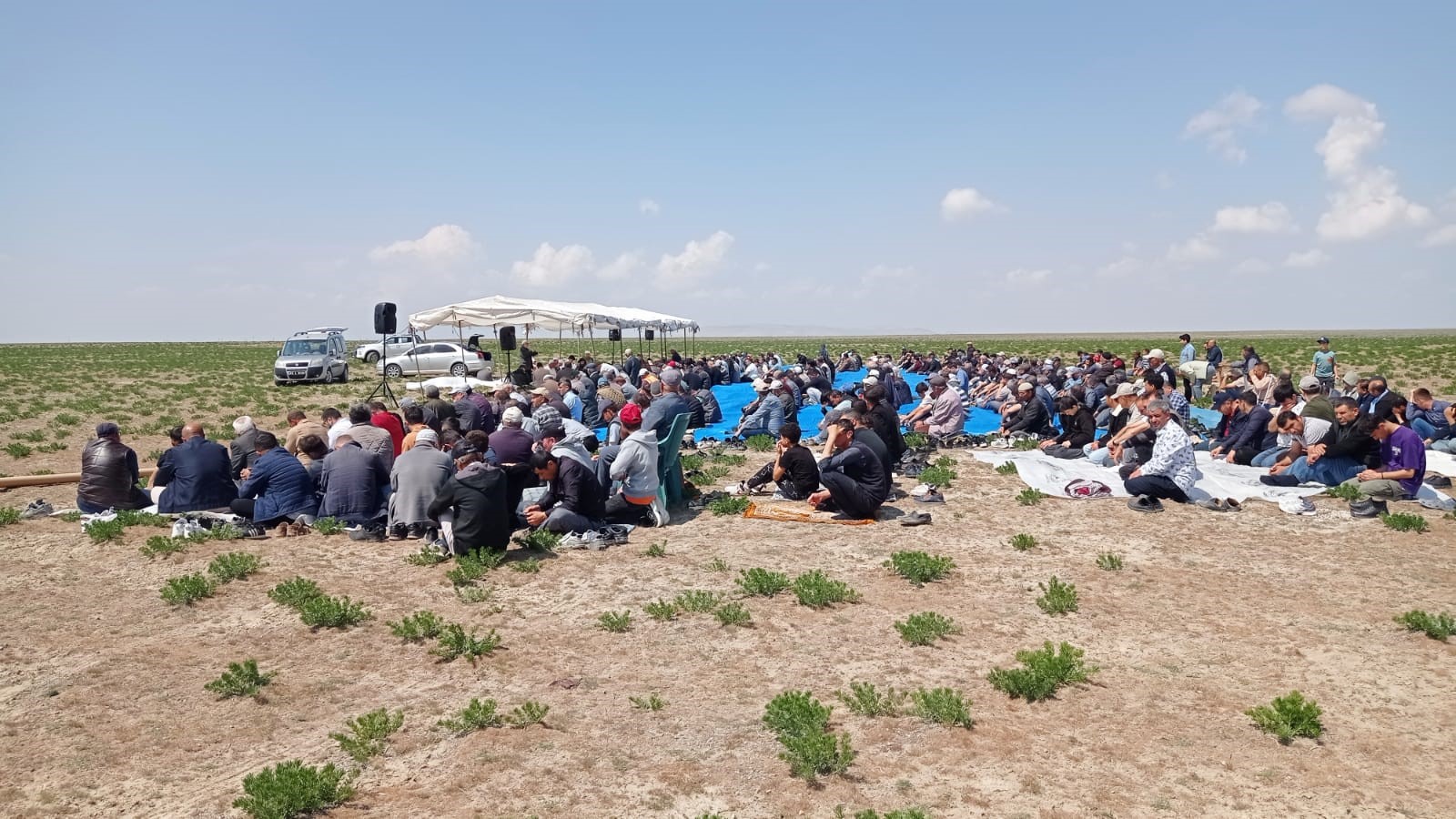 Konya'da kuraklık nedeniyle yağmur duası yapıldı