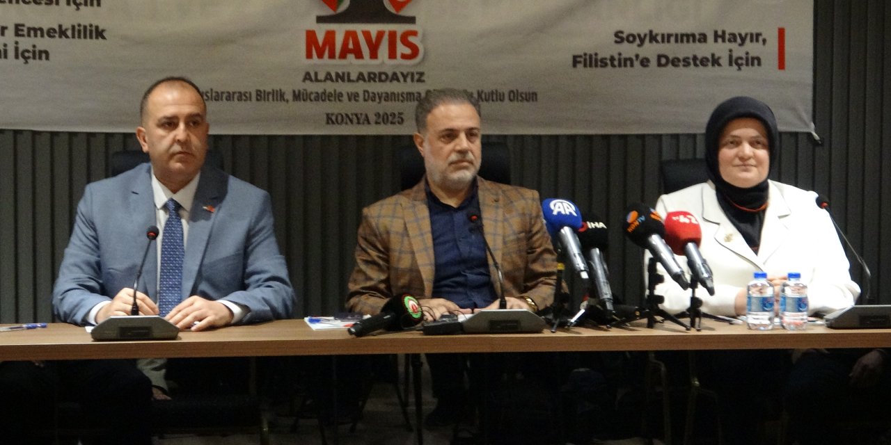 HAK-İŞ 1 Mayıs Haftası çerçevesinde Konya'da toplantı düzenledi