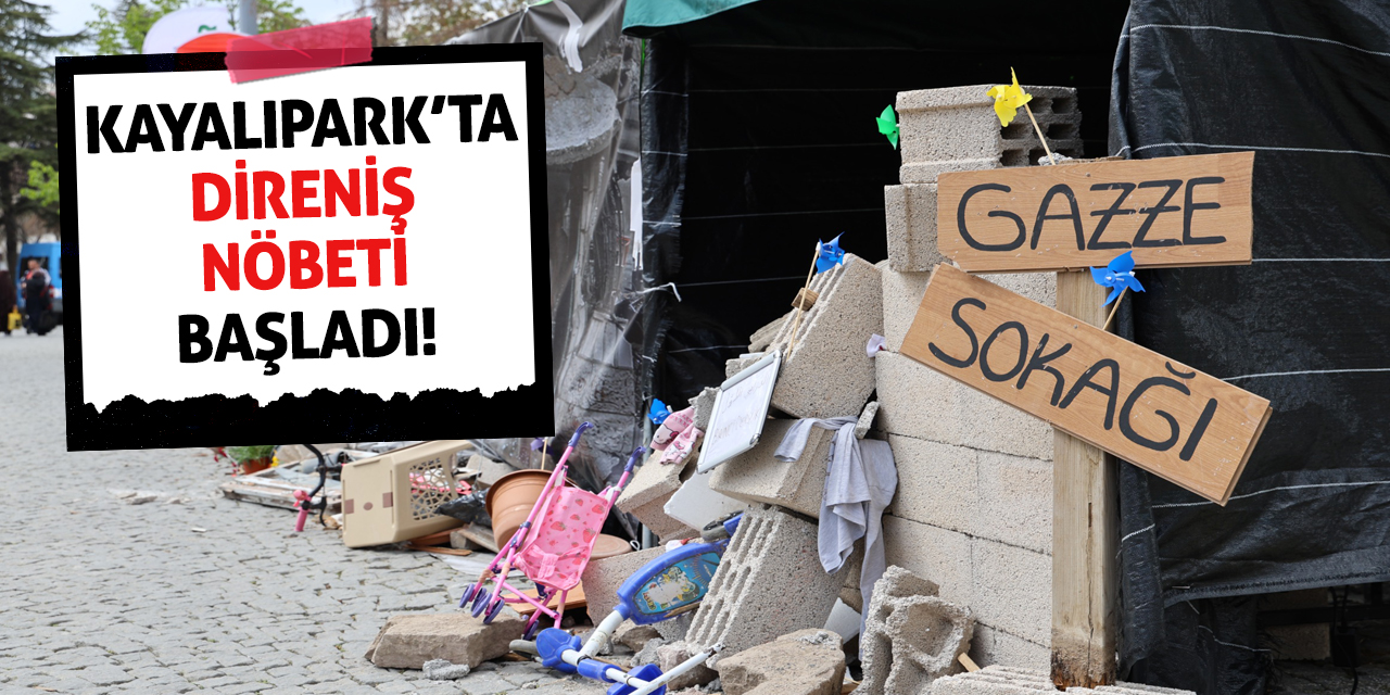 Kayalıpark’ta Direniş Nöbeti Başladı!