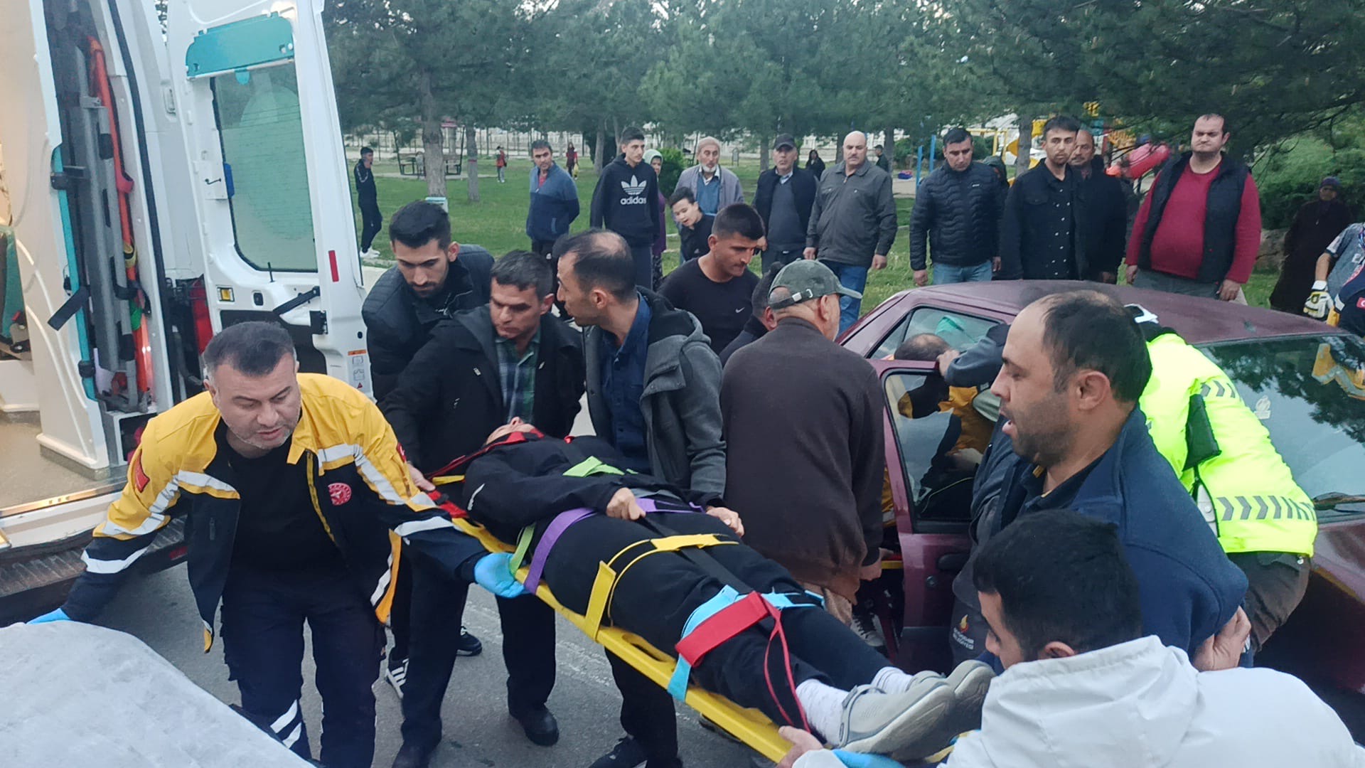 Konya'da trafik kazası: 3 yaralı