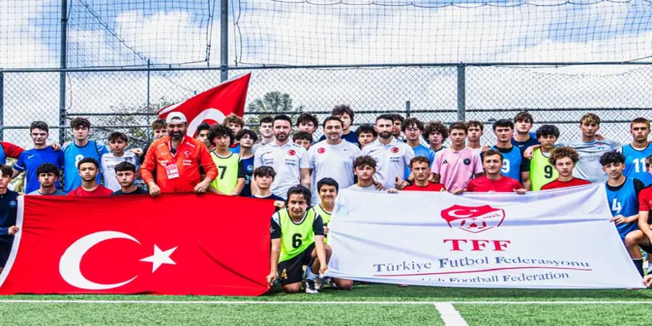 TFF ABD'de futbolcu seçmesi yaptı