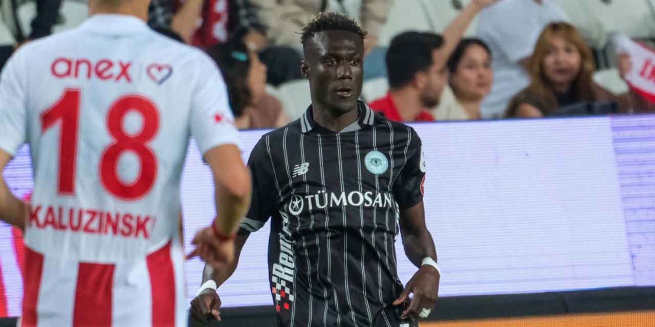 Konyasporlu Ndao'dan Antalyaspor mağlubiyeti sonrası açıklama