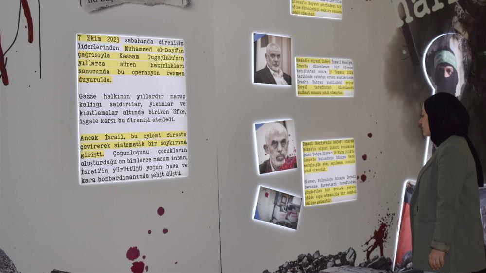 Konya'da Filistin’deki soykırımı anlatan 'Hafıza Sergisi' açıldı