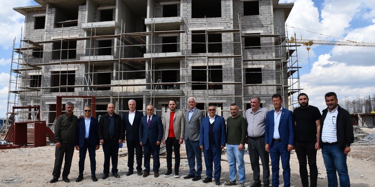Toplu konut inşaatları ve OSB'de inceleme yapıldı