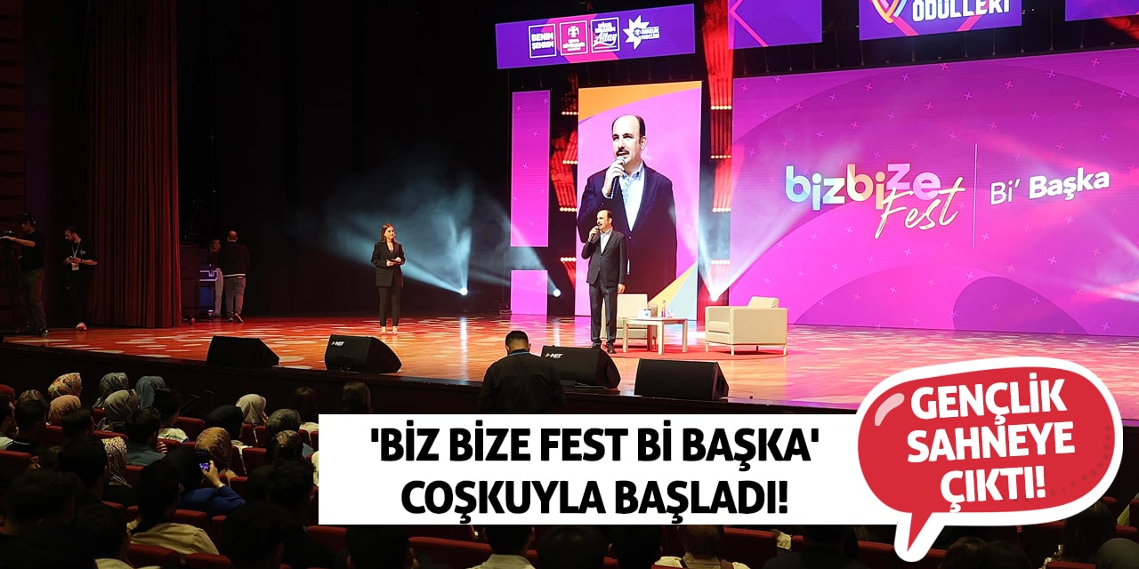 Gençlik Sahneye Çıktı: 'Biz Bize Fest Bi Başka' Coşkuyla Başladı!