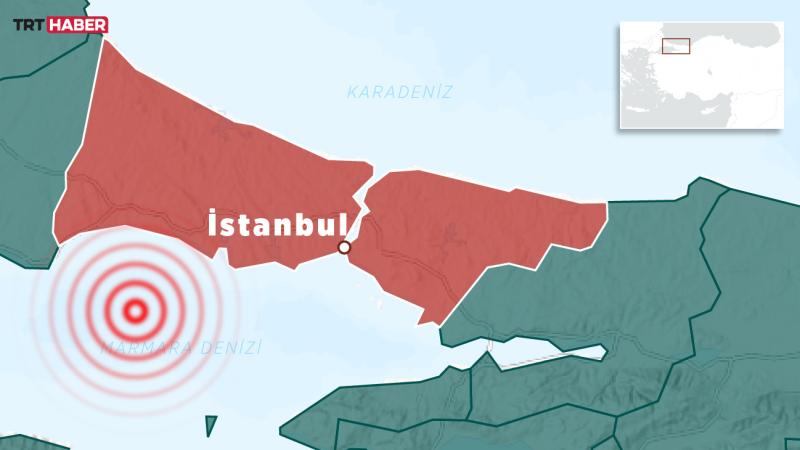 İstanbul'da korkutan deprem!
