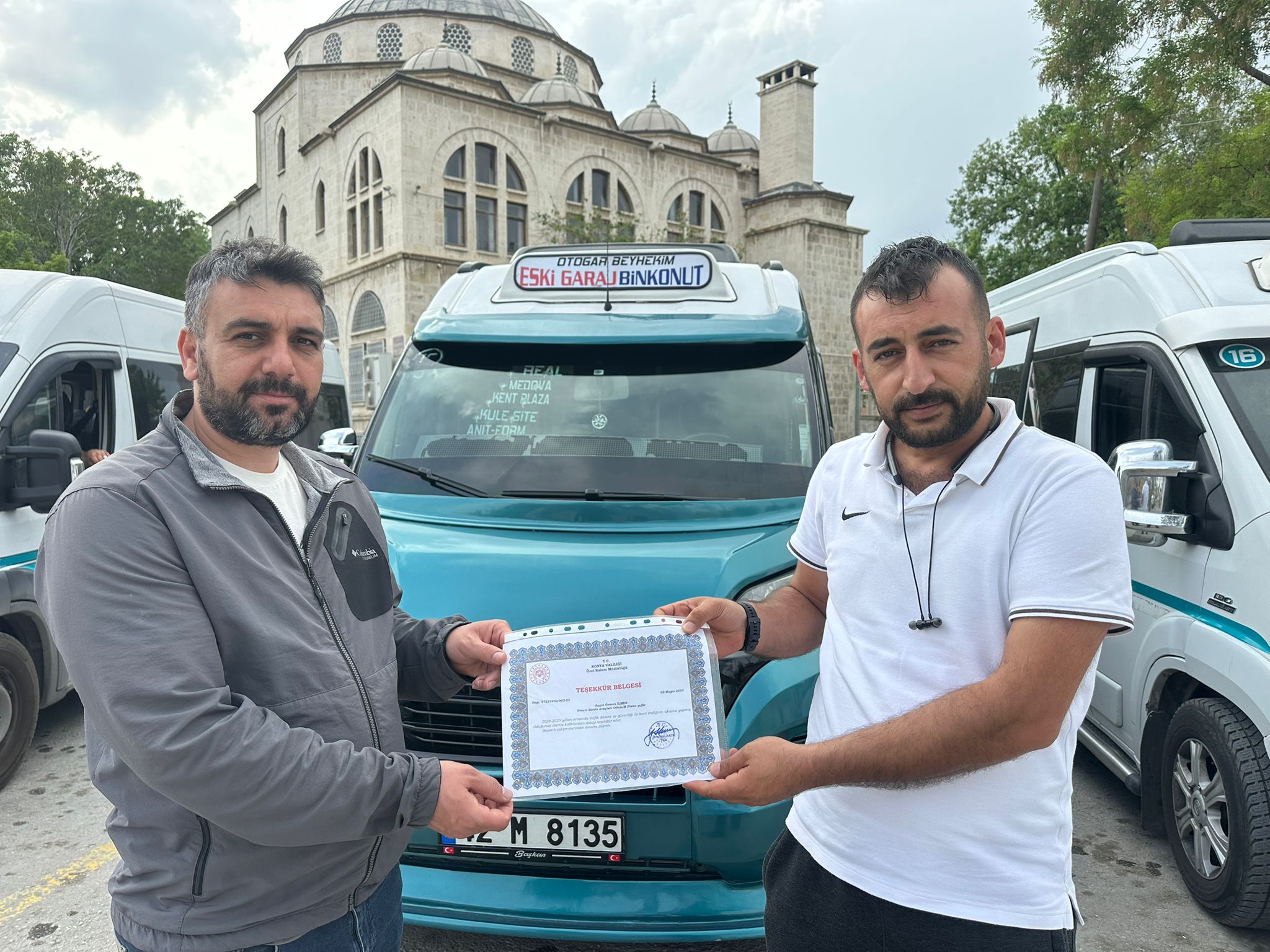 Konyalı İlmen yılın şoförü seçildi!