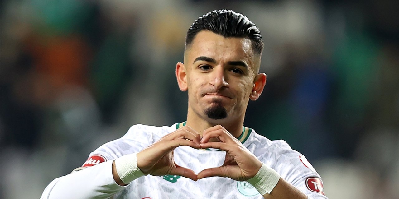 Konyaspor'un genç forveti Türkiye Kupasında zirvede