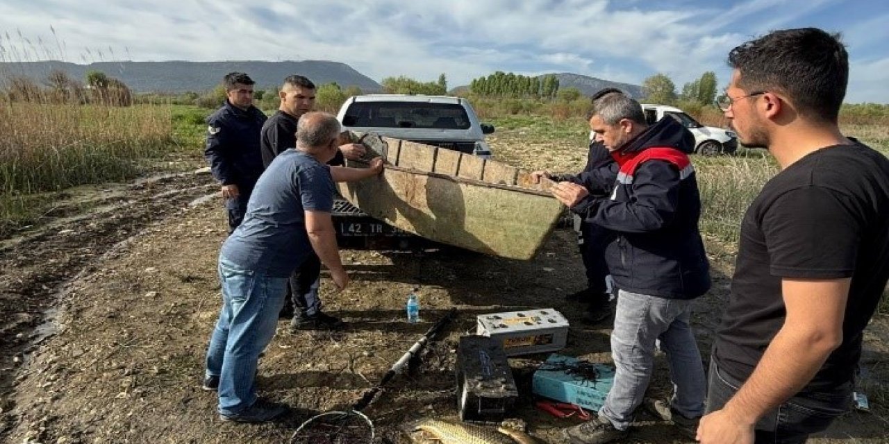 Konya'da elektroşokla avlanan 2 kişiye milyonluk ceza!