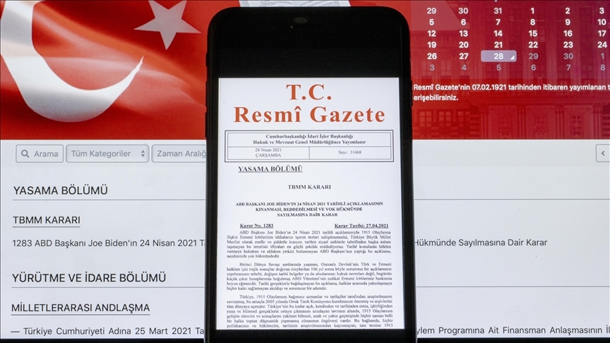 Milletlerarası anlaşmalar Resmi Gazete'de
