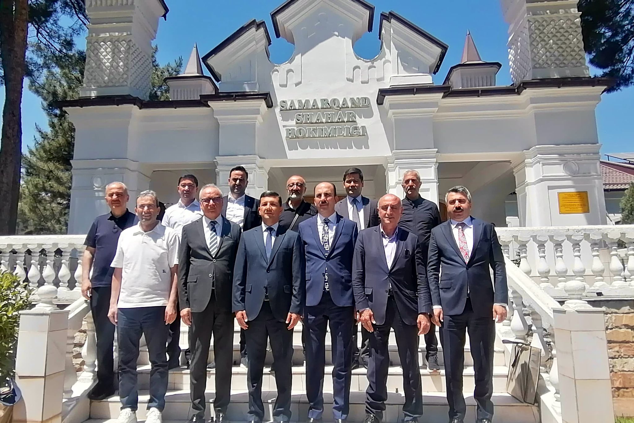 Başkan Altay, Gönül Coğrafyasının Kalbi Semerkant’ta Temaslarda Bulundu