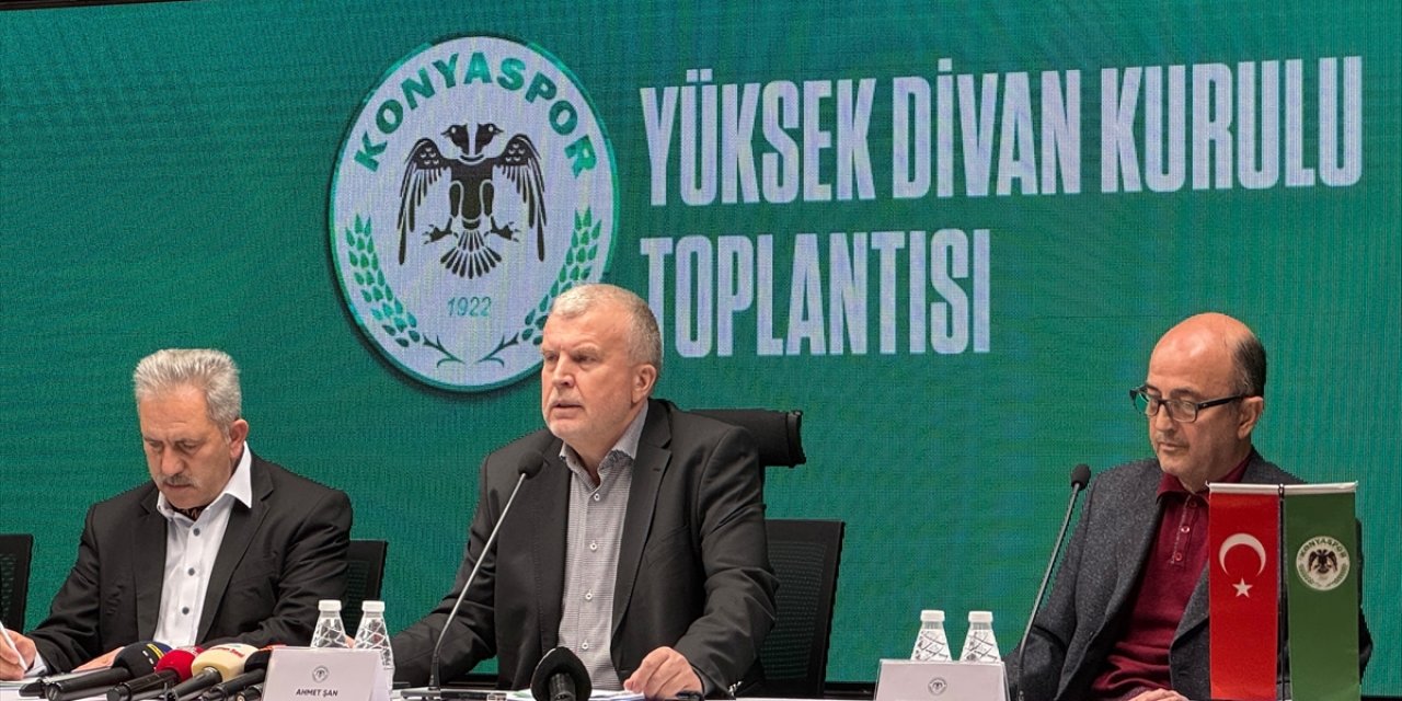 Konyaspor YDK toplanıyor! Başkan Ahmet Şan açıklamalar yapacak