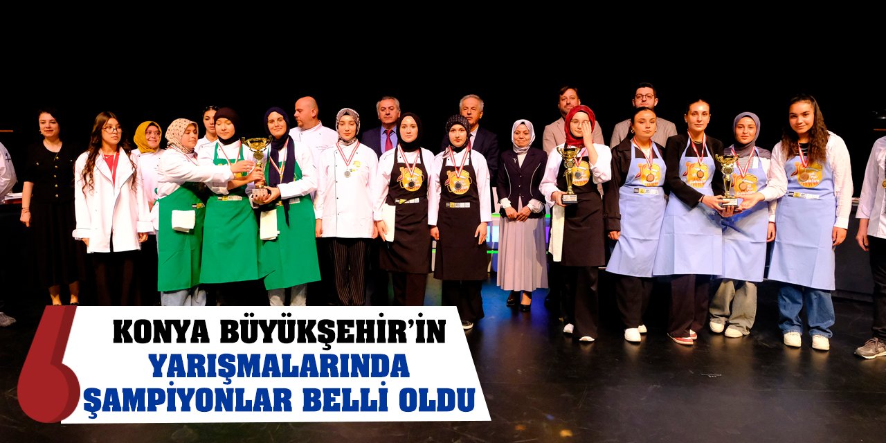 Konya Büyükşehir’in Yarışmalarında Şampiyonlar Belli Oldu