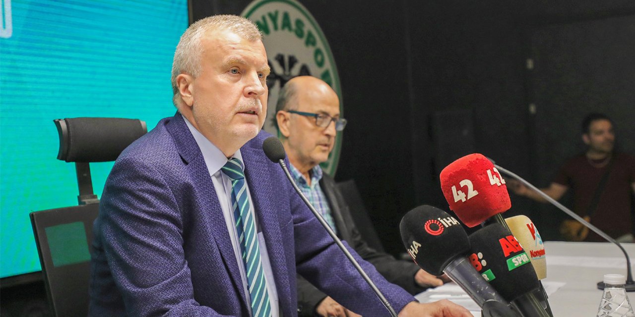 Konyaspor YDK Başkanı Şan'dan flaş 'kayyum' açıklaması!