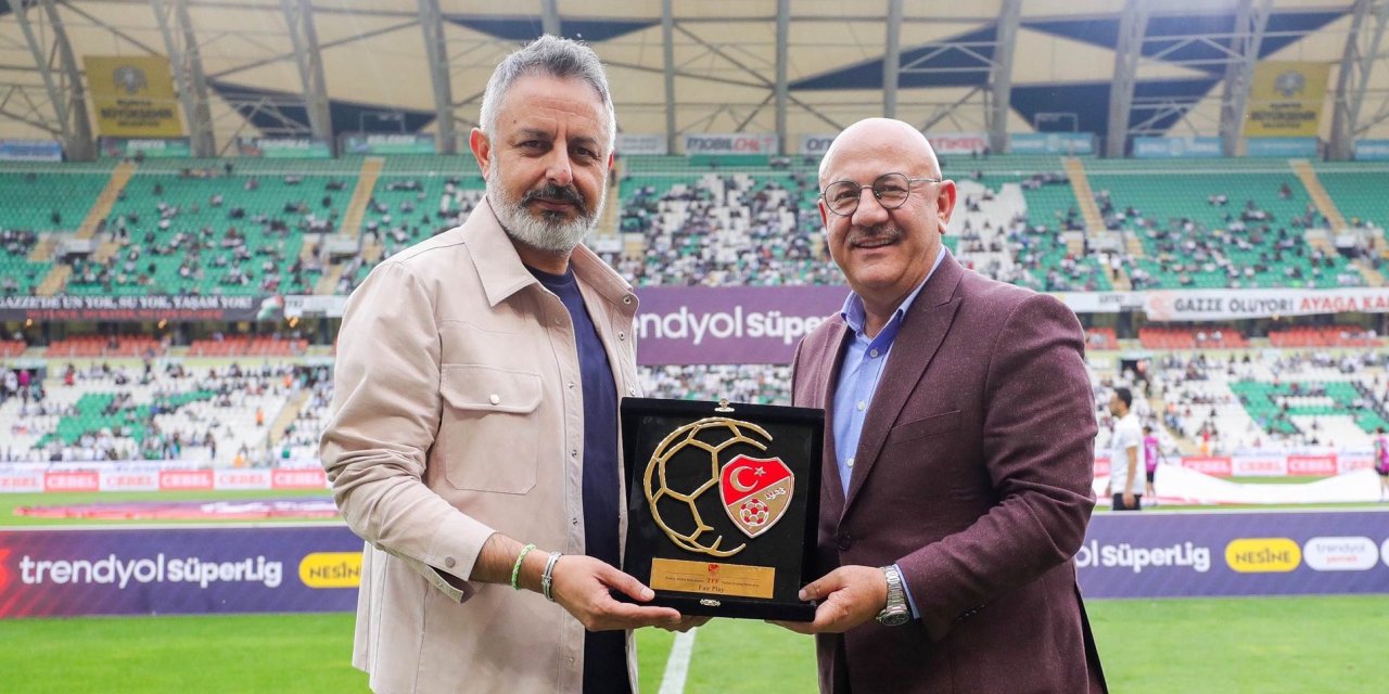 TFF'den Konyaspor'un 'Gazze' Farkındalığına Ödül!