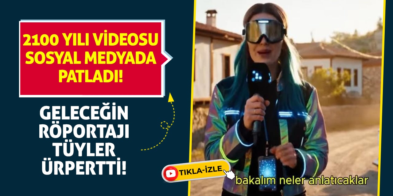 Geleceğin Röportajı Tüyler Ürpertti! 2100 Yılı Videosu Sosyal Medyada Patladı