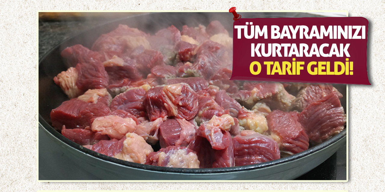 Tüm Bayramınızı Kurtaracak O Tarif Geldi!