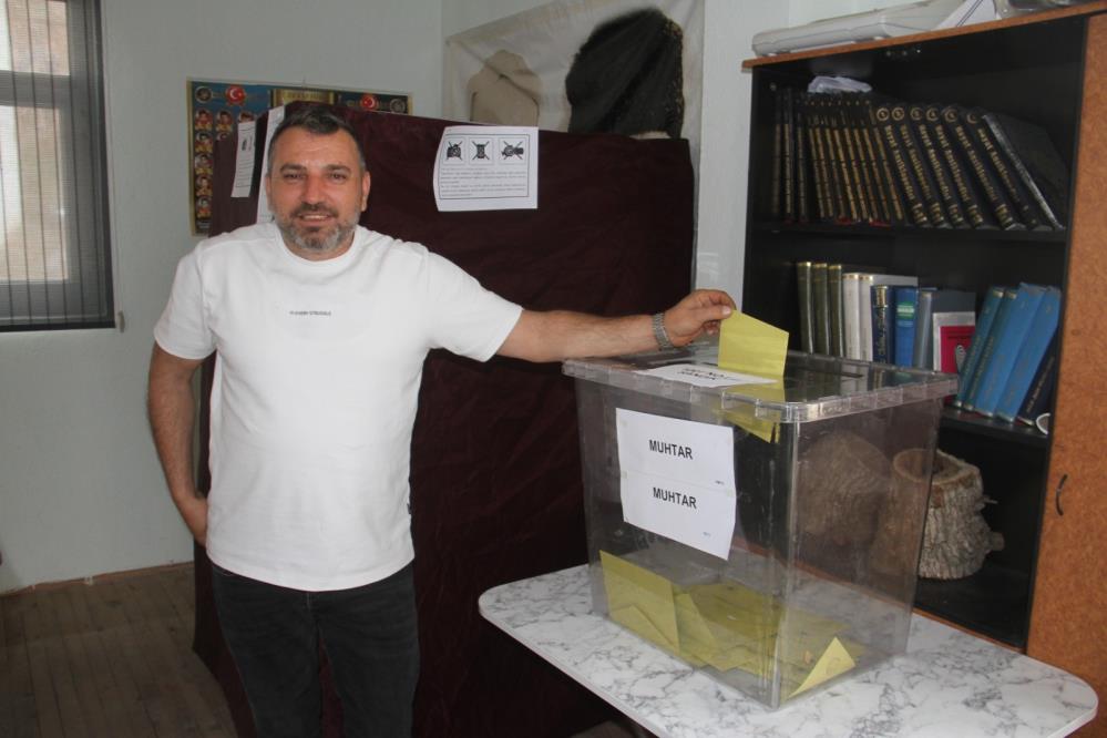 Konya'da muhtarlık seçimi yapıldı