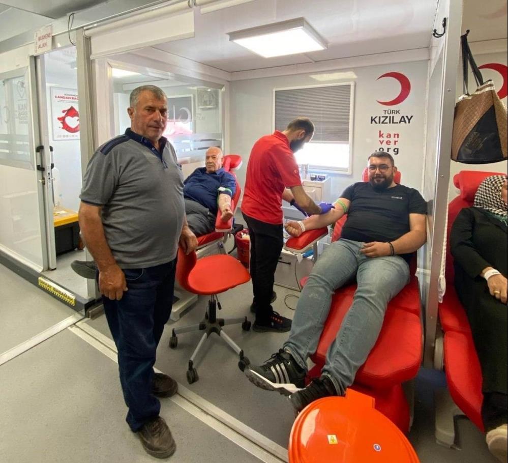 Konya'da kan bağışı kampanyası yapıldı