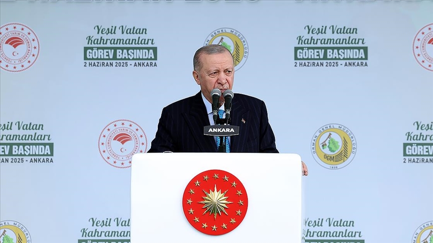 Cumhurbaşkanı'ndan Yeşil Vurgusu: Geliştirmeye Devam Edeceğiz!